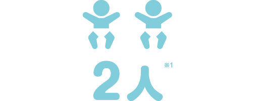 独身者が理想とする子どもの数2人